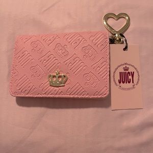 Pink Juicy couture card case
